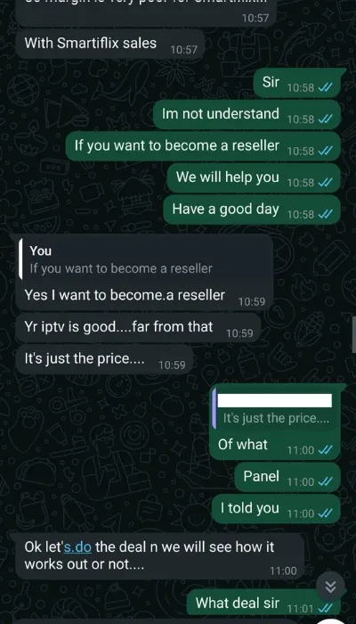 WhatsApp Customer Review